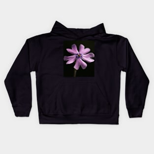 little purple violett Flower Kids Hoodie